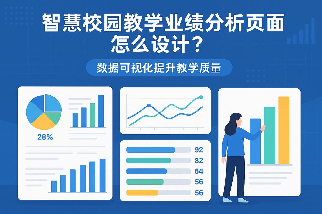 智慧校园教学业绩分析页面怎么设计？数据可视化提升教学质量