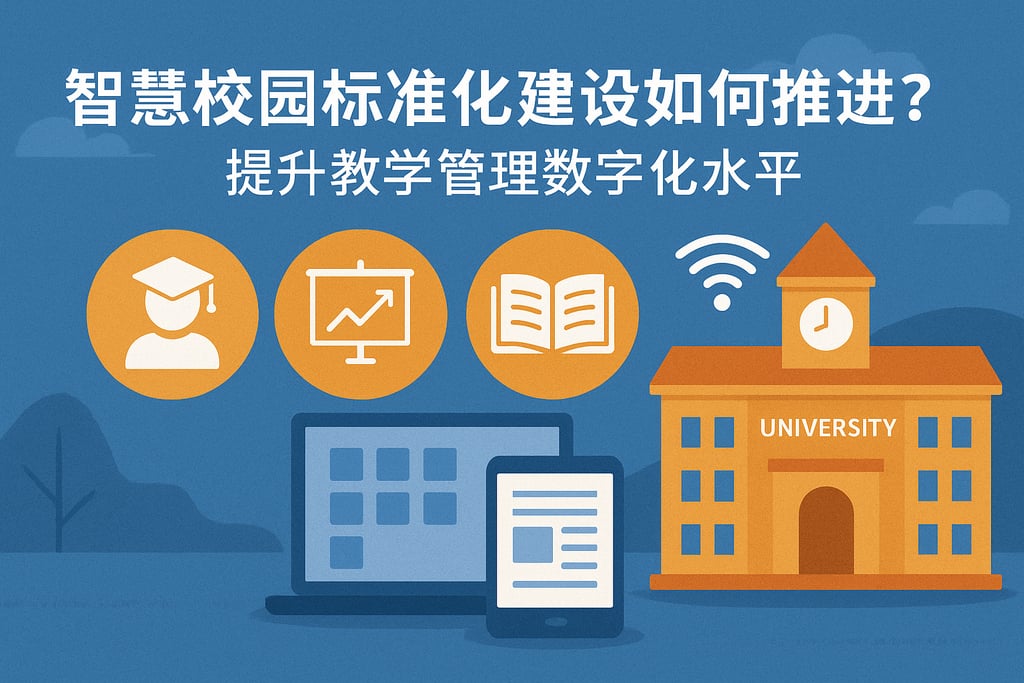 智慧校园标准化建设如何推进？提升教学管理数字化水平