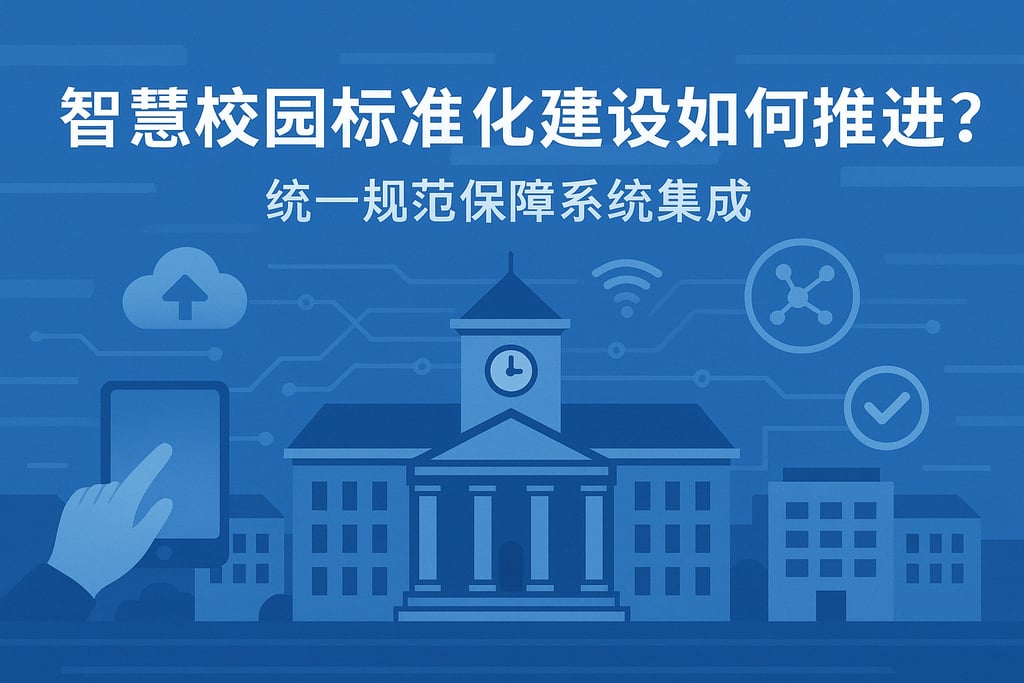 智慧校园标准化建设如何推进？统一规范保障系统集成