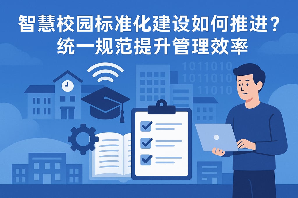 智慧校园标准化建设如何推进？统一规范提升管理效率