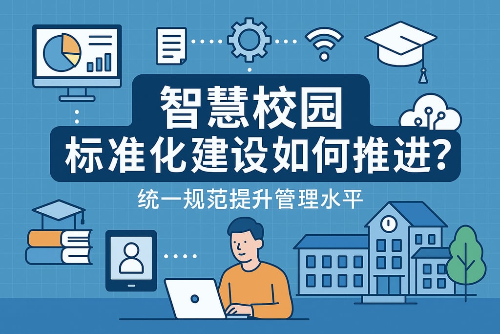 智慧校园标准化建设如何推进？统一规范提升管理水平