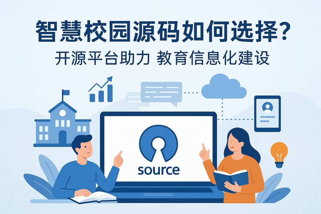 智慧校园源码如何选择？开源平台助力教育信息化建设