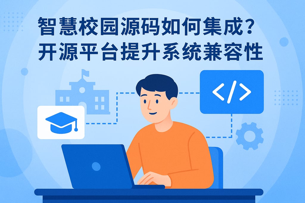 智慧校园源码如何集成？开源平台提升系统兼容性