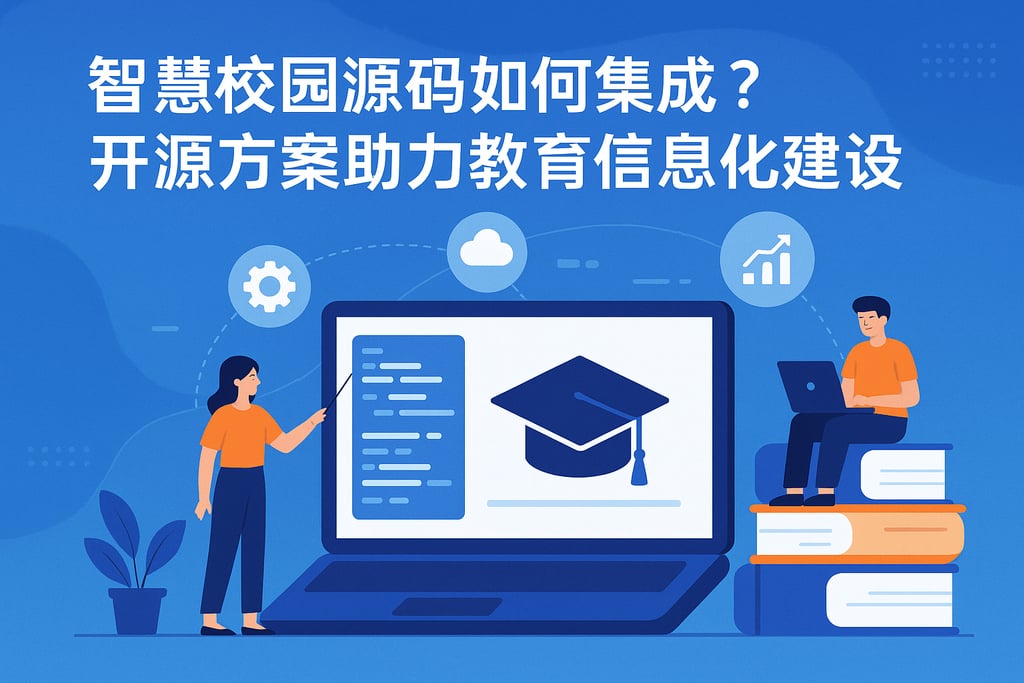 智慧校园源码如何集成？开源方案助力教育信息化建设