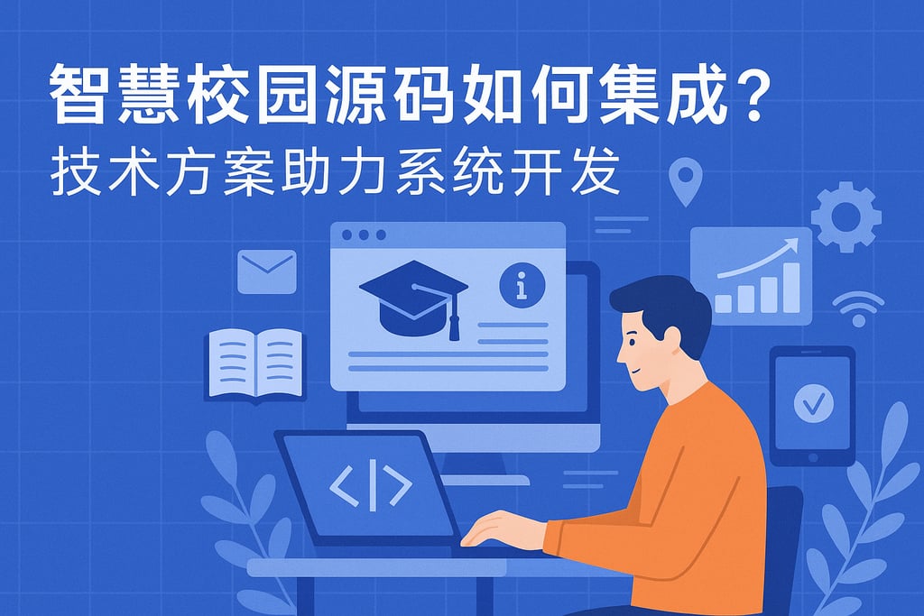 智慧校园源码如何集成？技术方案助力系统开发
