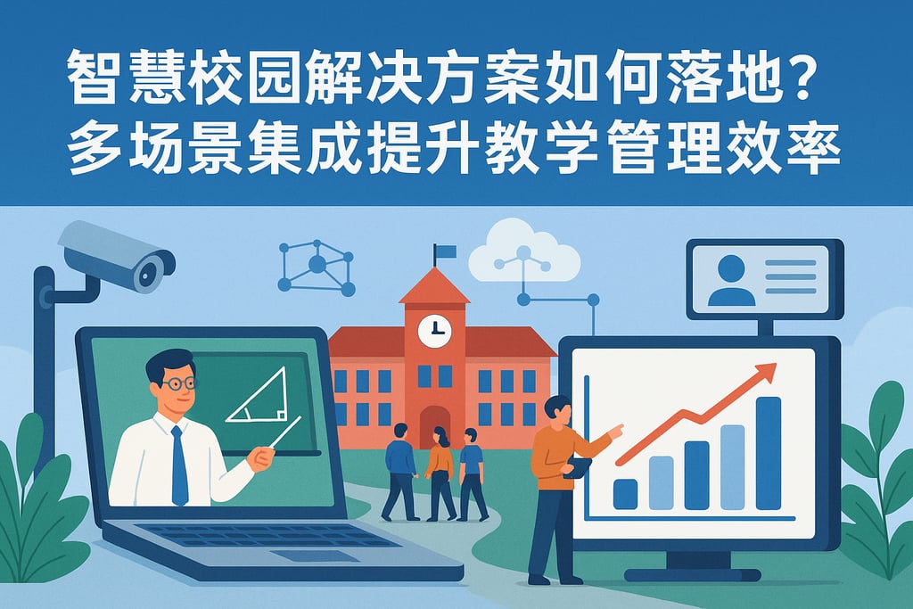 智慧校园解决方案如何落地？多场景集成提升教学管理效率