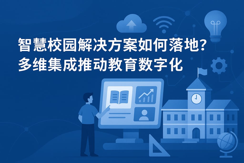 智慧校园解决方案如何落地？多维集成推动教育数字化
