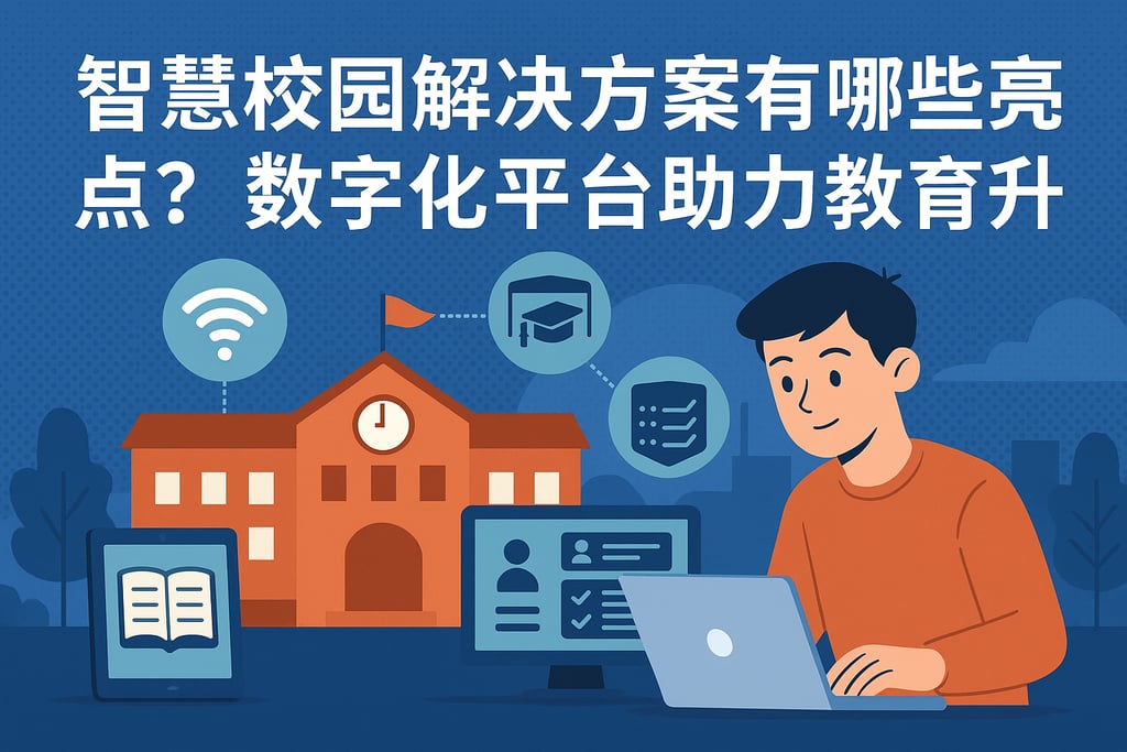 智慧校园解决方案有哪些亮点？数字化平台助力教育升级