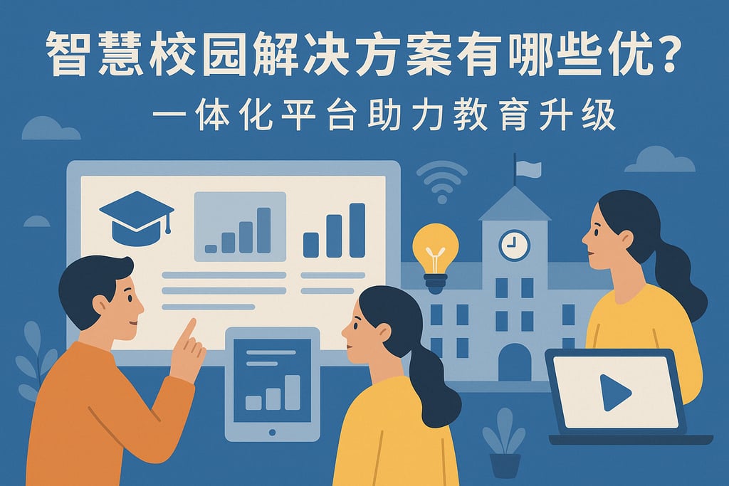 智慧校园解决方案有哪些优势？一体化平台助力教育升级