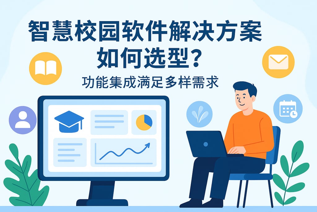 智慧校园软件解决方案如何选型？功能集成满足多样需求