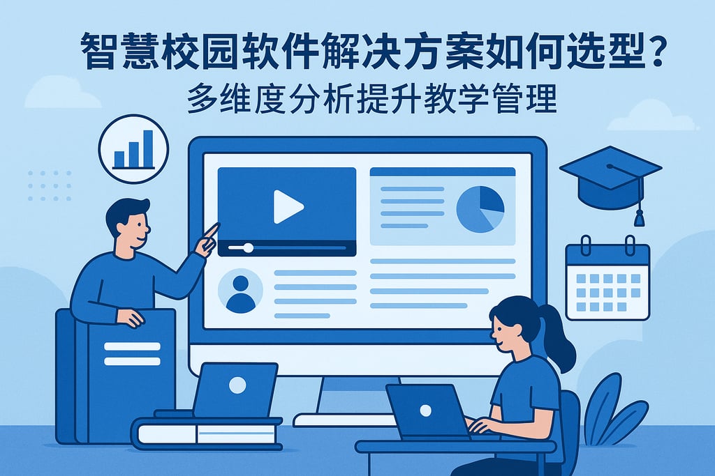 智慧校园软件解决方案如何选型？多维度分析提升教学管理