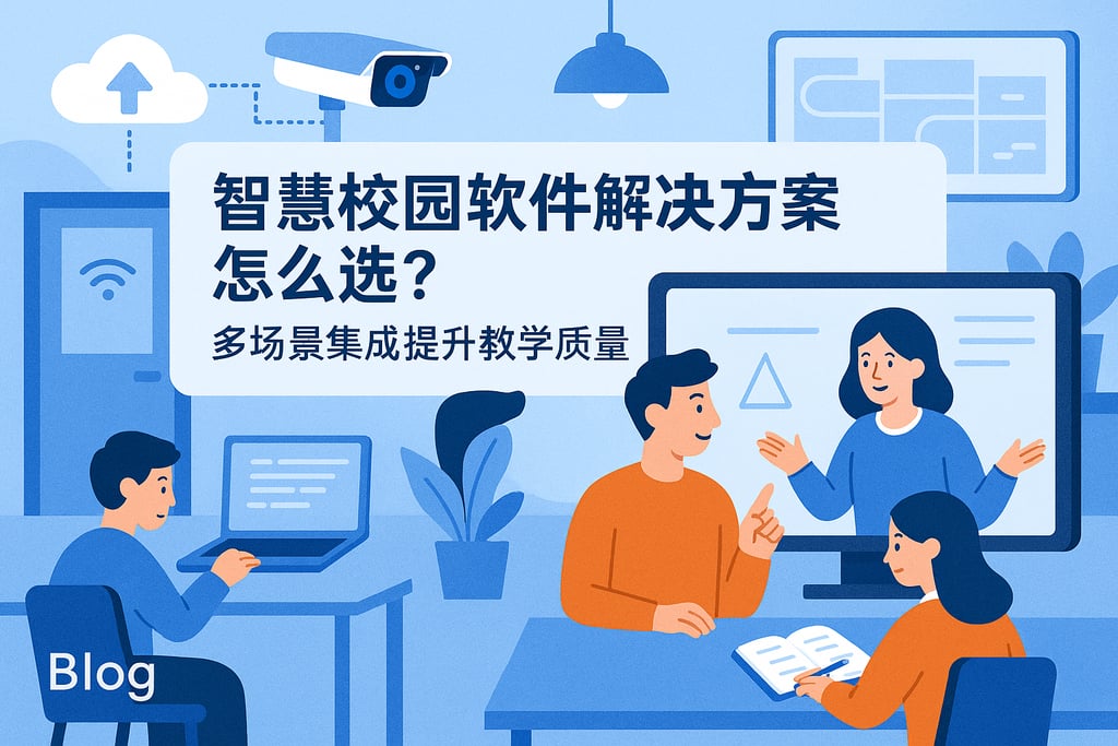 智慧校园软件解决方案怎么选？多场景集成提升教学质量