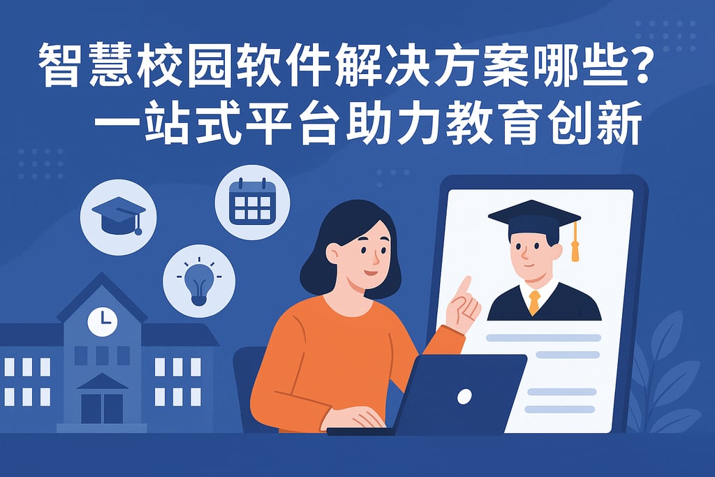 智慧校园软件解决方案有哪些？一站式平台助力教育创新