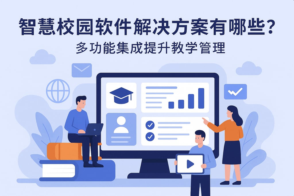 智慧校园软件解决方案有哪些？多功能集成提升教学管理