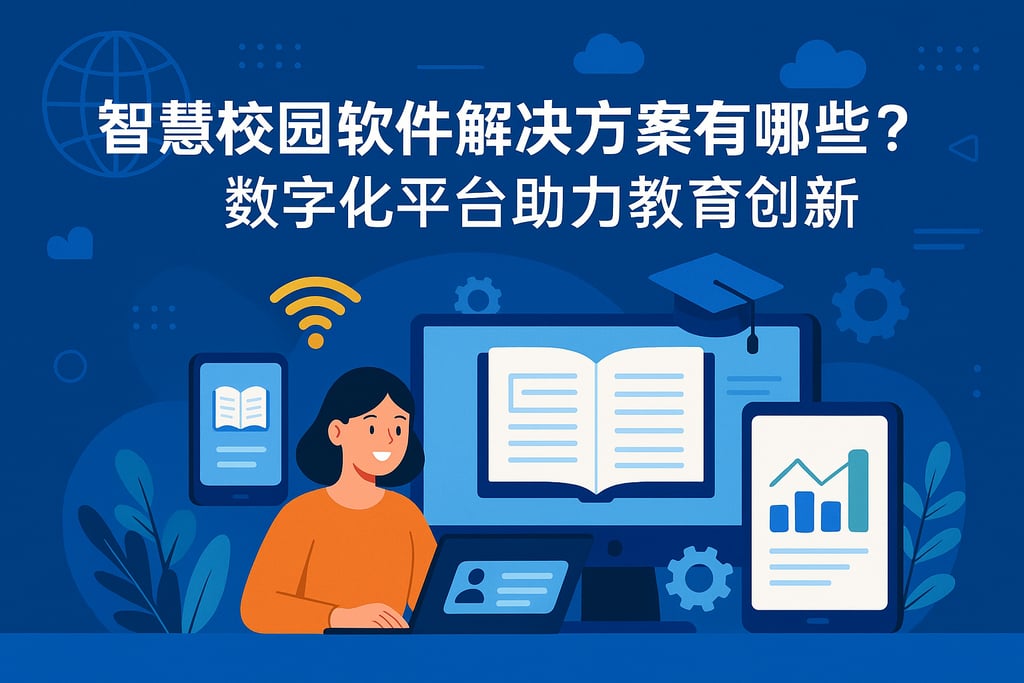 智慧校园软件解决方案有哪些？数字化平台助力教育创新