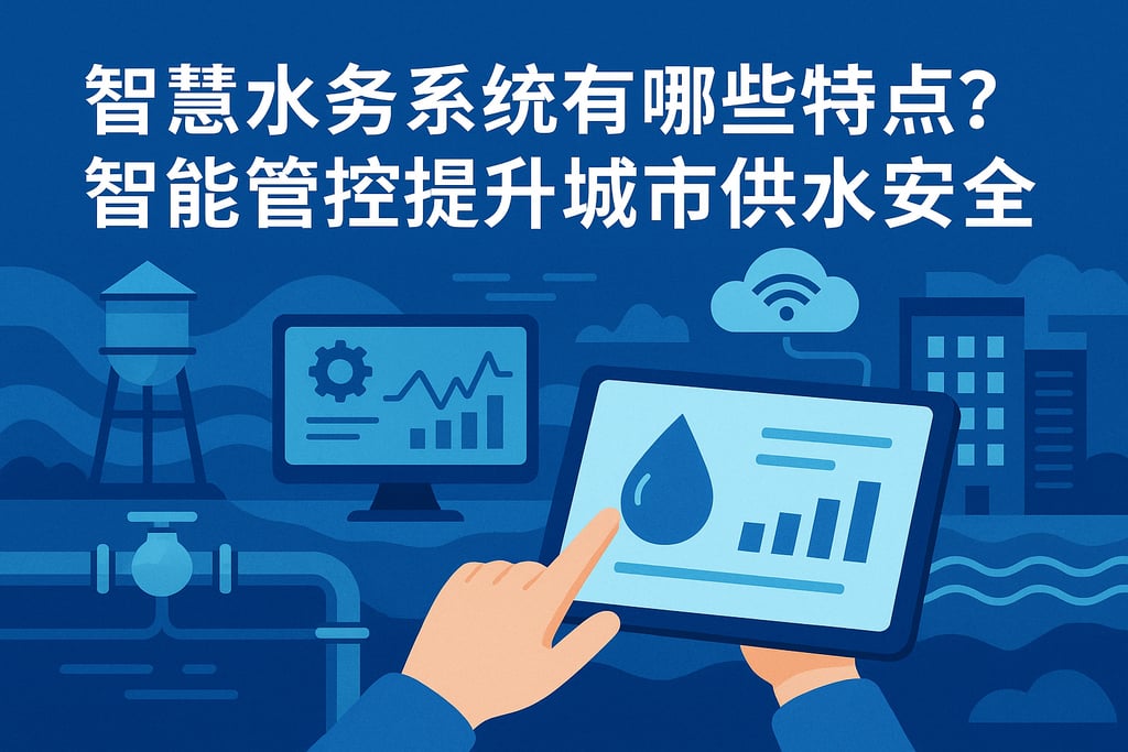 智慧水务系统有哪些特点？智能管控提升城市供水安全