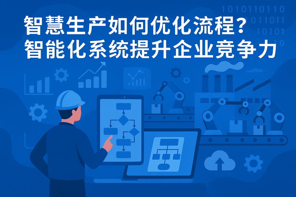 智慧生产如何优化流程？智能化系统提升企业竞争力