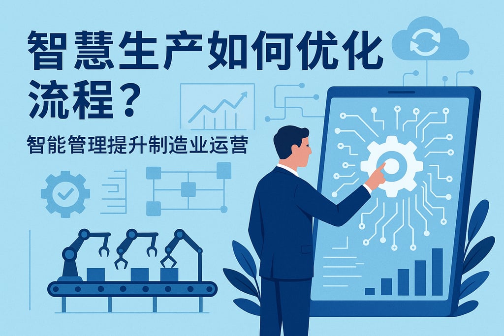 智慧生产如何优化流程？智能管理提升制造业运营效率