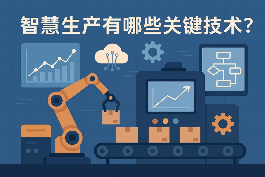 智慧生产有哪些关键技术？自动化系统优化生产线