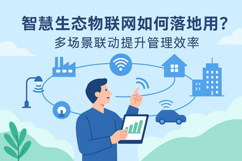 智慧生态物联网如何落地应用？多场景联动提升管理效率