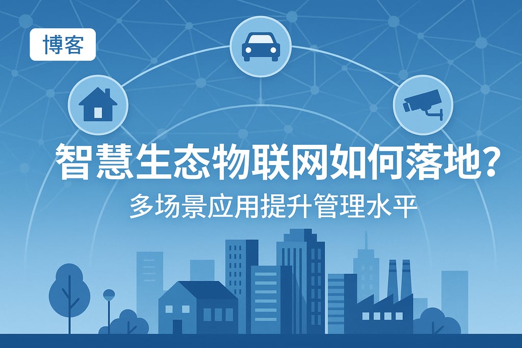 智慧生态物联网如何落地？多场景应用提升管理水平