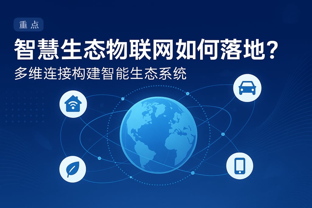 智慧生态物联网如何落地？多维连接构建智能生态系统