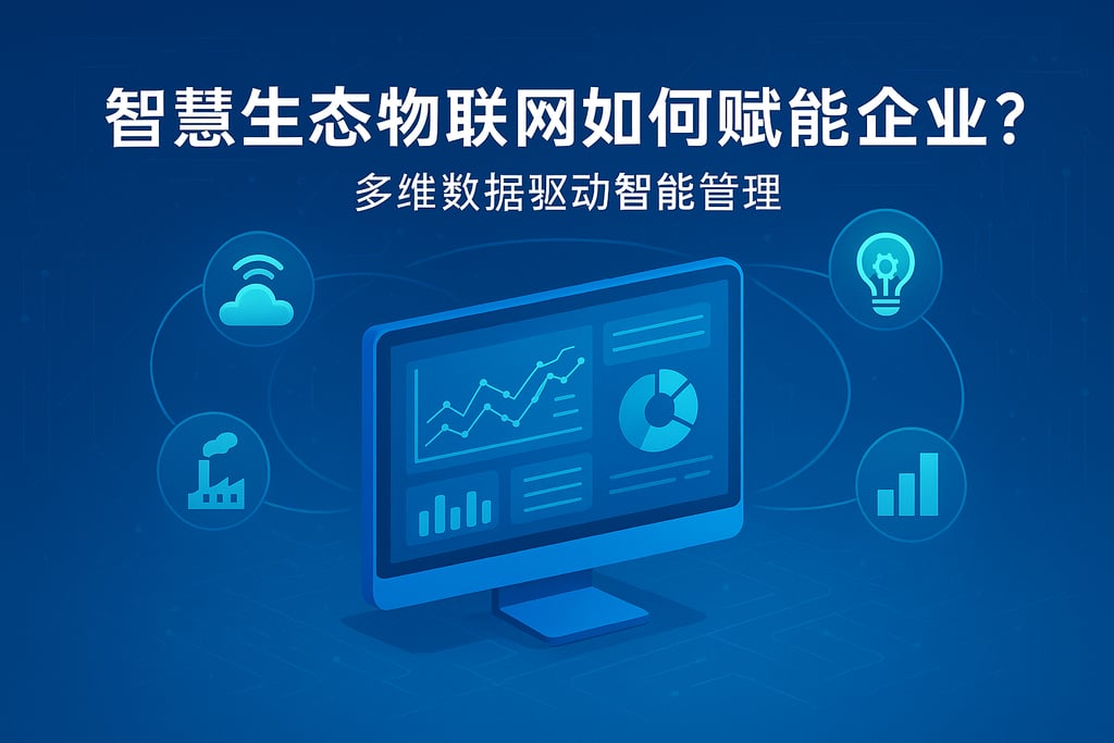 智慧生态物联网如何赋能企业？多维数据驱动智能管理