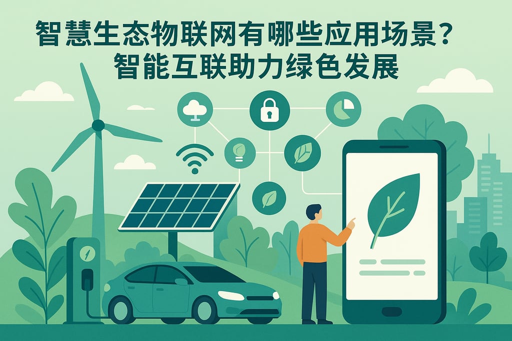 智慧生态物联网有哪些应用场景？智能互联助力绿色发展