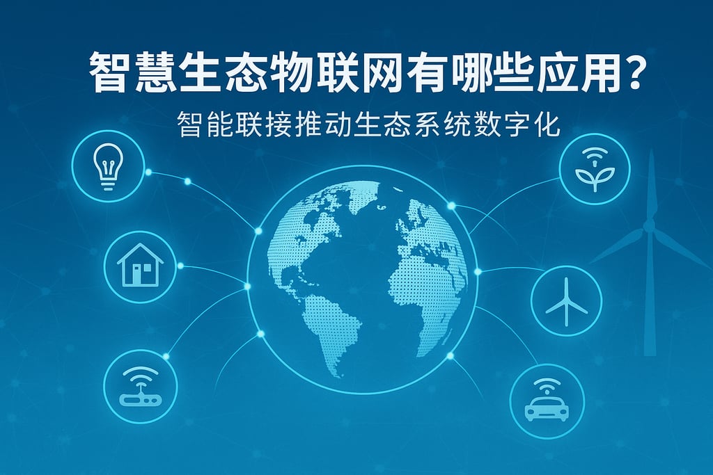 智慧生态物联网有哪些应用？智能联接推动生态系统数字化