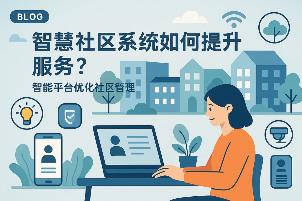 智慧社区系统如何提升服务？智能平台优化社区管理