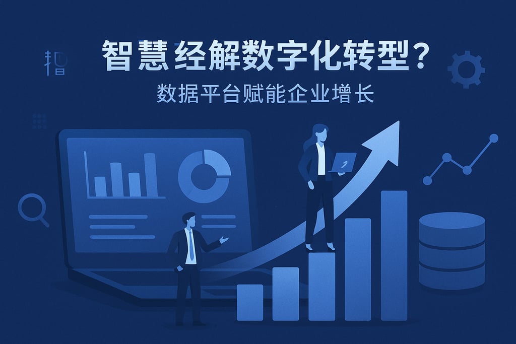 智慧经营如何实现数字化转型？数据平台赋能企业增长