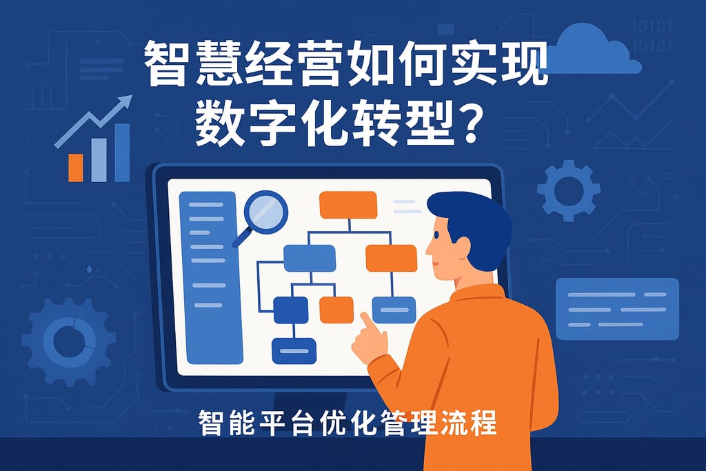 智慧经营如何实现数字化转型？智能平台优化管理流程