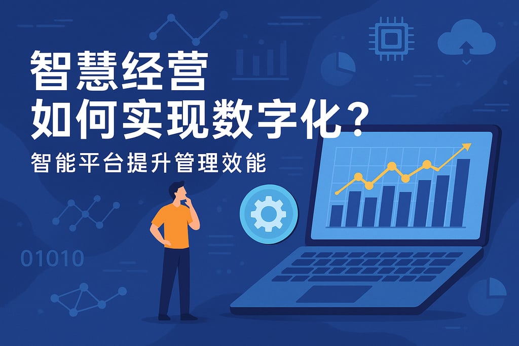 智慧经营如何实现数字化？智能平台提升管理效能