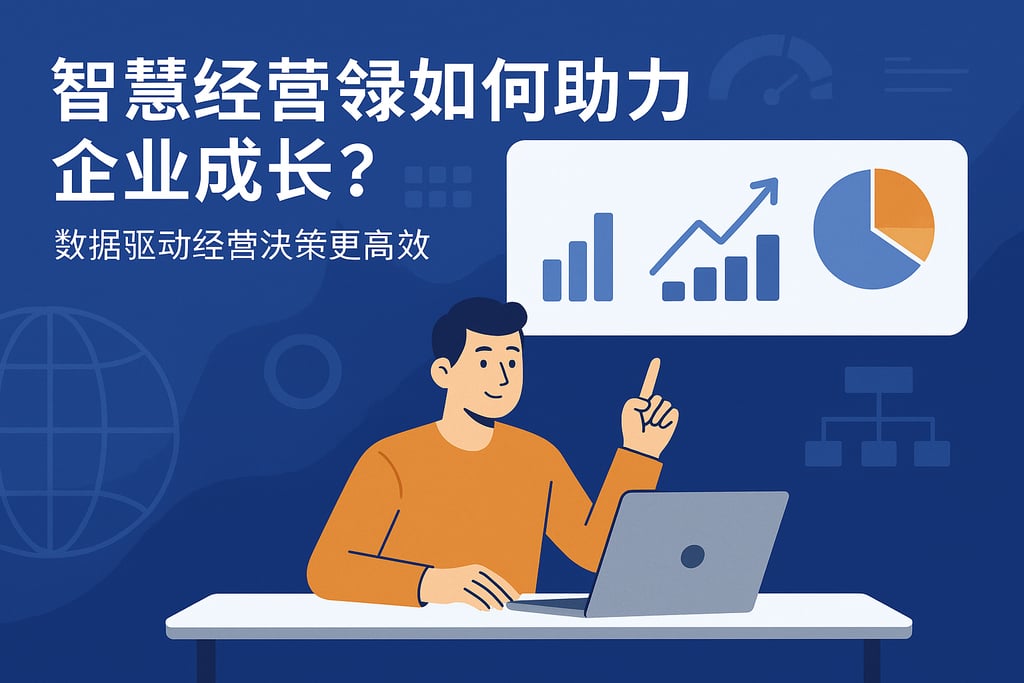 智慧经营录如何助力企业成长？数据驱动经营决策更高效