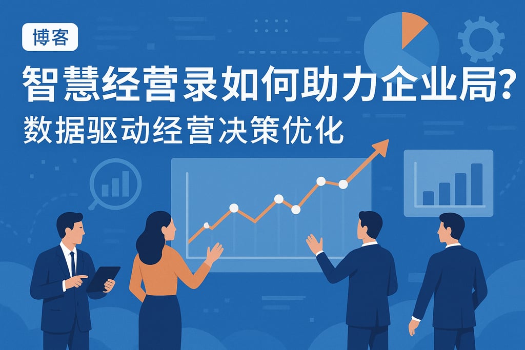 智慧经营录如何助力企业管理？数据驱动经营决策优化