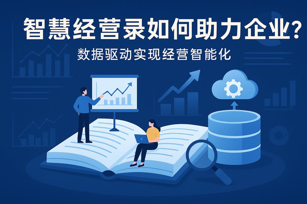 智慧经营录如何助力企业？数据驱动实现经营智能化