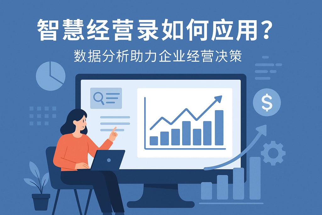 智慧经营录如何应用？数据分析助力企业经营决策