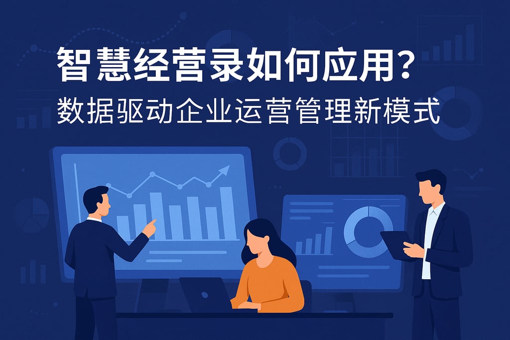 智慧经营录如何应用？数据驱动企业运营管理新模式