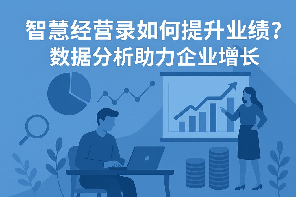 智慧经营录如何提升业绩？数据分析助力企业增长