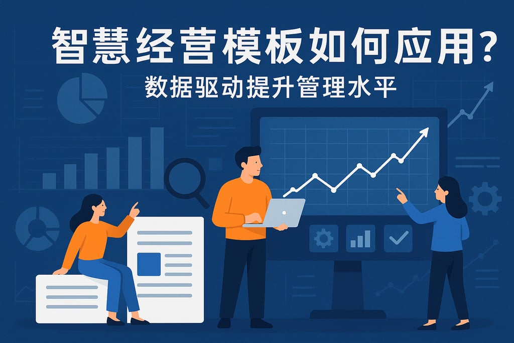 智慧经营模板如何应用？数据驱动提升管理水平