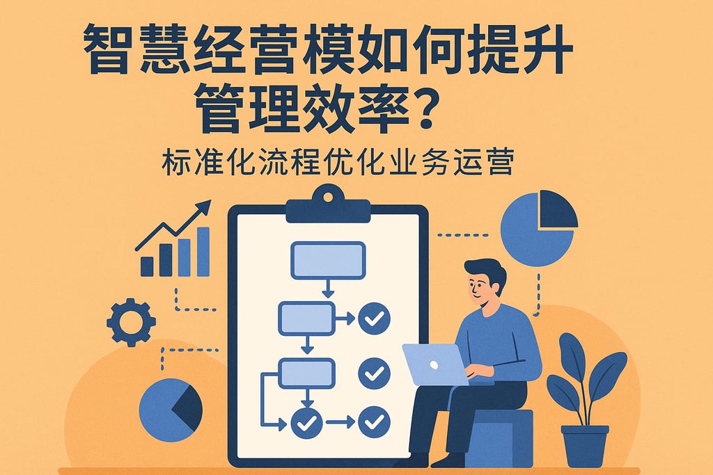 智慧经营模板如何提升管理效率？标准化流程优化业务运营