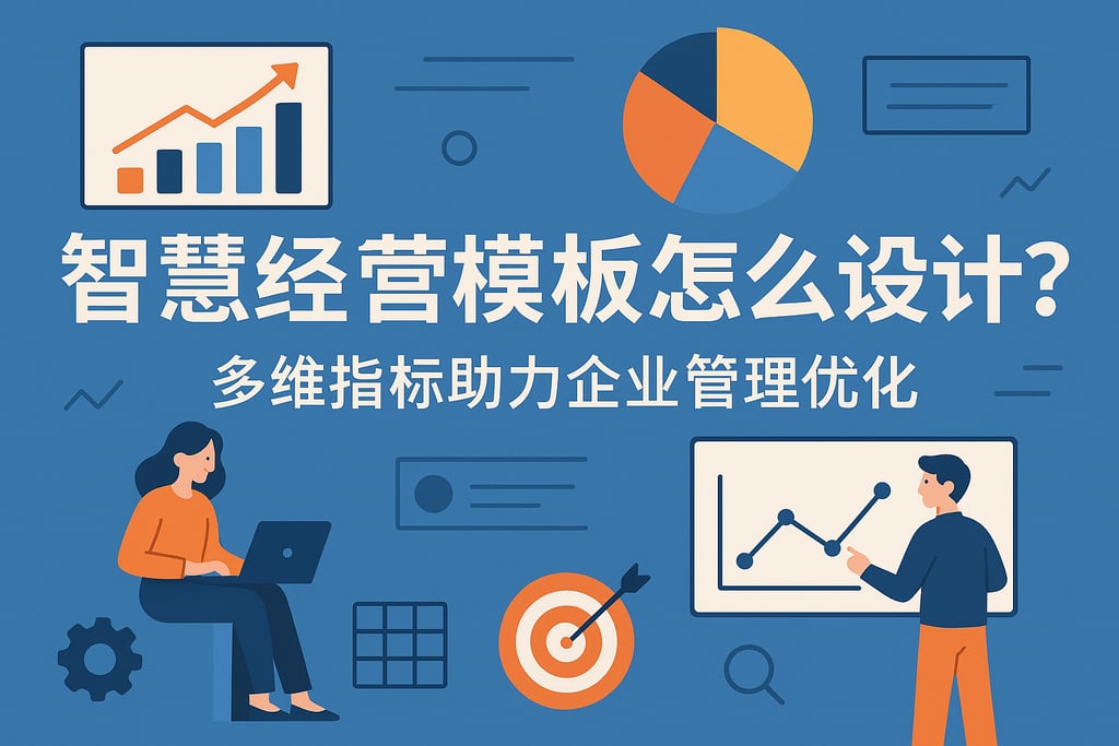智慧经营模板怎么设计？多维指标助力企业管理优化