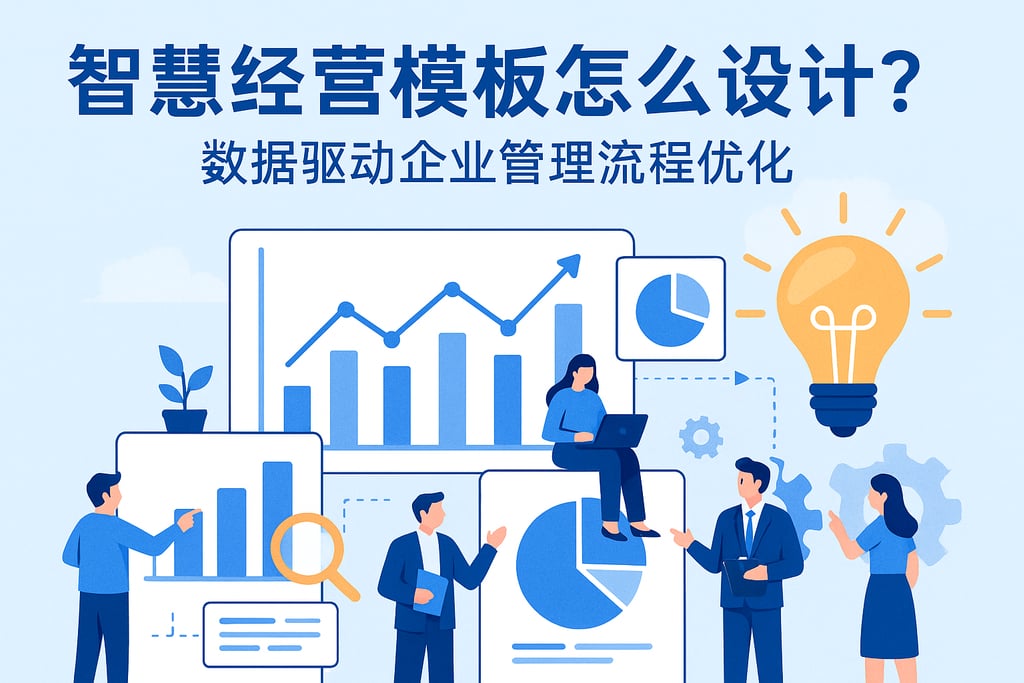 智慧经营模板怎么设计？数据驱动企业管理流程优化