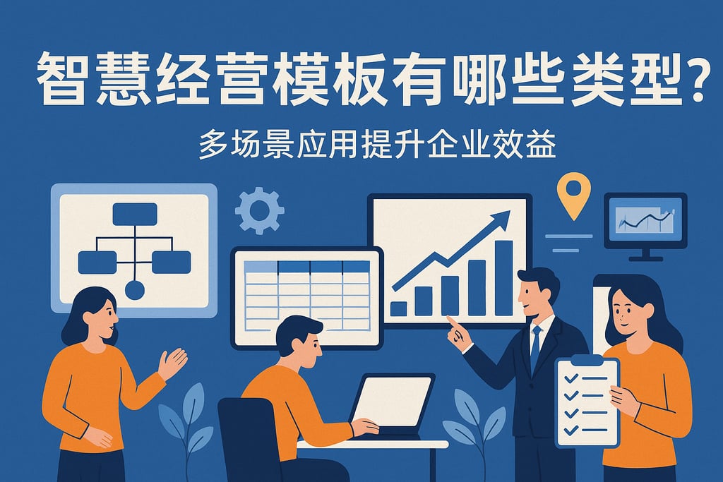 智慧经营模板有哪些类型？多场景应用提升企业效益