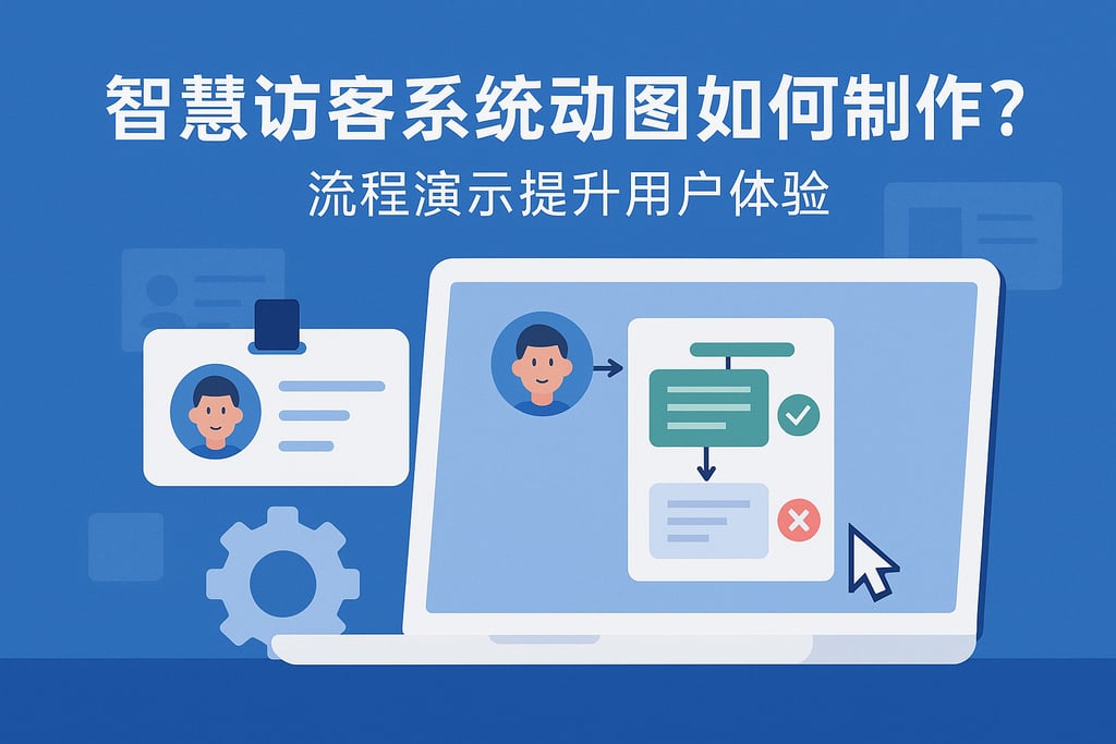 智慧访客系统动图如何制作？流程演示提升用户体验