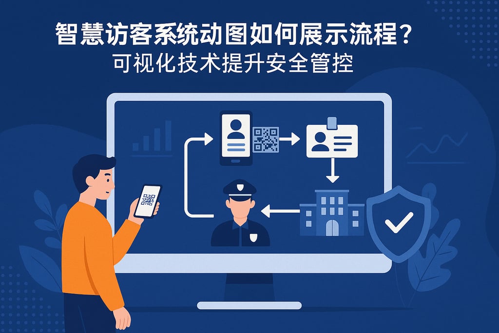 智慧访客系统动图如何展示流程？可视化技术提升安全管控