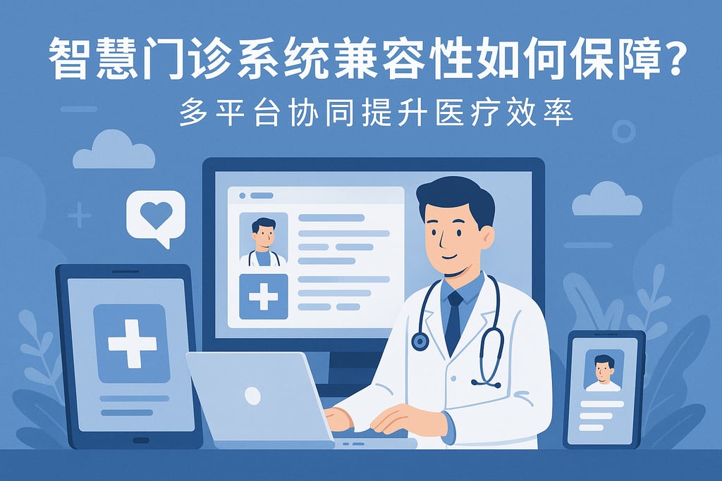 智慧门诊系统兼容性如何保障？多平台协同提升医疗效率
