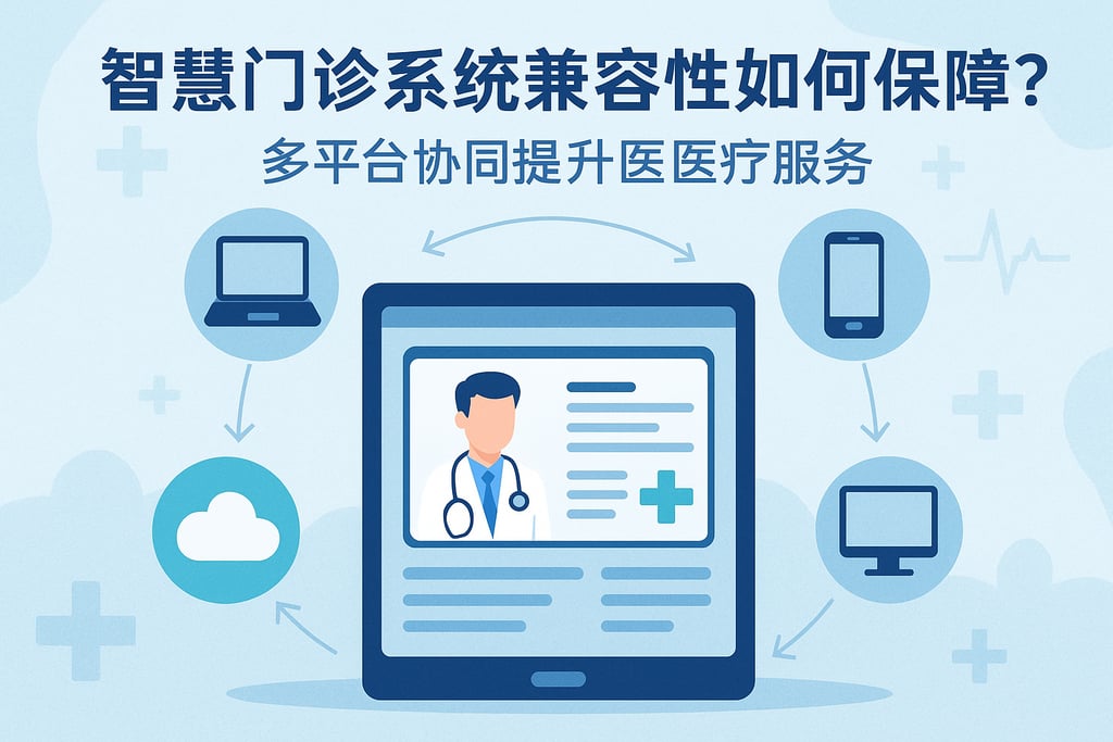 智慧门诊系统兼容性如何保障？多平台协同提升医疗服务