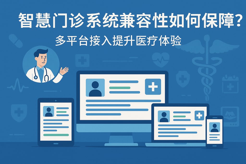 智慧门诊系统兼容性如何保障？多平台接入提升医疗体验