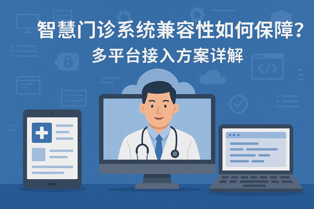 智慧门诊系统兼容性如何保障？多平台接入方案详解